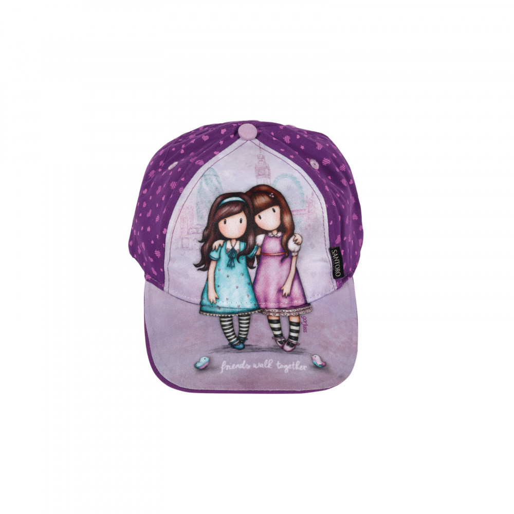 Καπέλο τζόκεϊ του οίκου Santoro από 50% βαμβάκι και 50% πολυεστέρας.