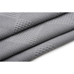 Άνετη και απαλή μονόχρωμη κουβέρτα πικέ κούνιας, διαστάσεων 120X150 cm.