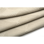 Άνετη και απαλή μονόχρωμη κουβέρτα πικέ κούνιας, διαστάσεων 120X150 cm.