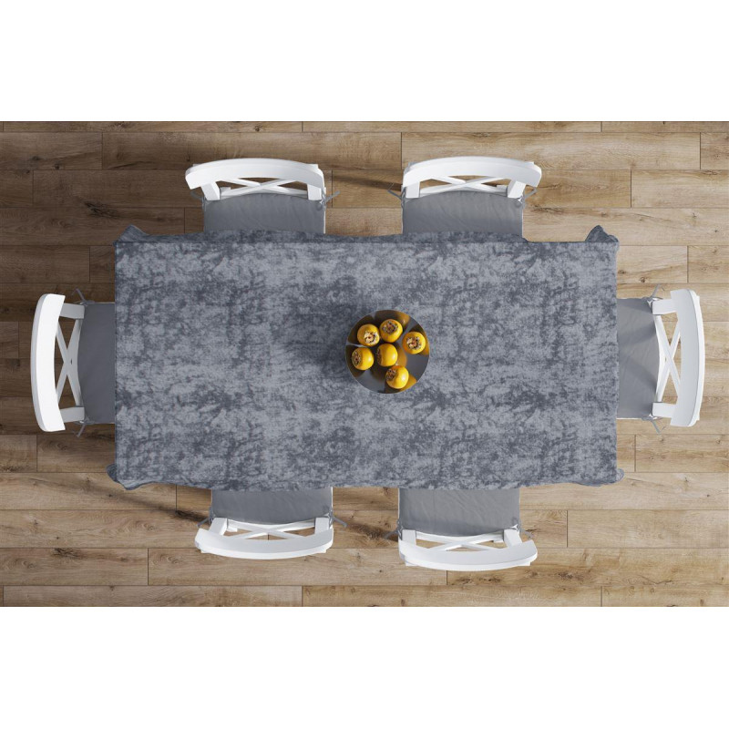 Η φωτογραφία δείχνει Αλέκιαστο καρέ διαστάσεων 90Χ90 cm ύφανσης PANAMA με ειδικό φινίρισμα στα νήματα, που το καθιστά μαλακό και αδιάβροχο.