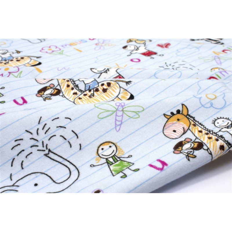 Η φωτογραφία δείχνει Σεντονάκι λίκνου διαστάσεων 80Χ110 cm.