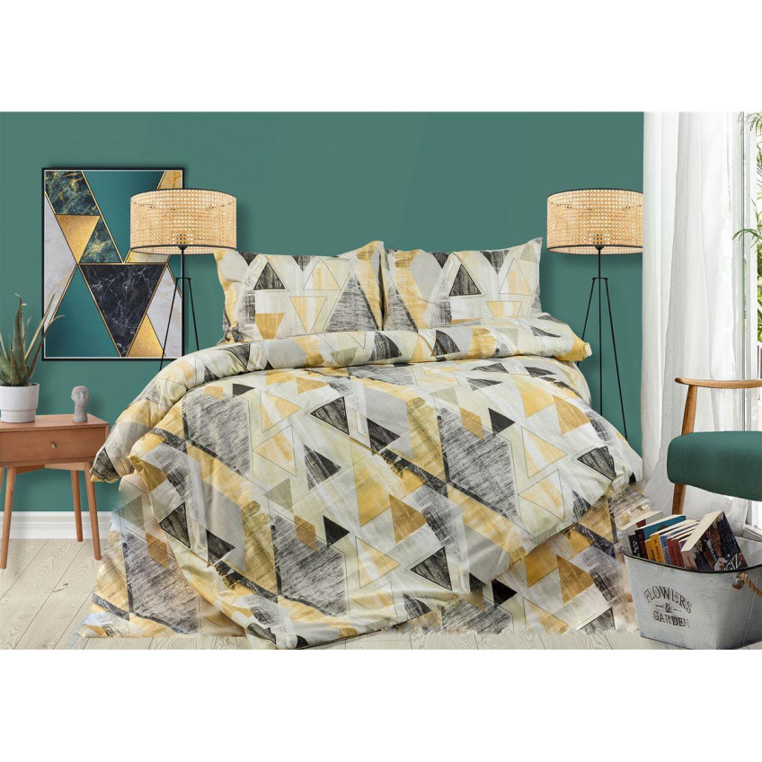 Παπλωματοθήκη υπέρδιπλη με φερμουάρ, διαστάσεων 160X240 cm.