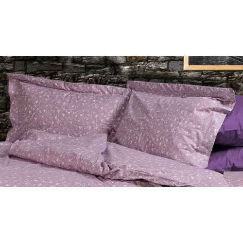 ΜΑΞΙΛΑΡΟΘΗΚΗ ΕΜΠΡΙΜΕ Μυρτώ 349 50X70 Lilac 100% Cotton Flannel