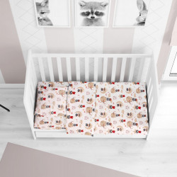 DIMcol ΠΑΠΛΩΜΑΤΟΘΗΚΗ ΕΜΠΡΙΜΕ ΒΡΕΦ Cotton 100% 120Χ160 Reach the stars 190 Beige 1915717610819080