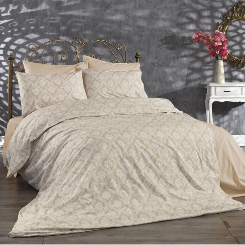 DIMcol ΠΑΠΛΩΜΑΤΟΘΗΚΗ ΕΜΠΡΙΜΕ ΕΝΗΛ Cott/Pol 70/30 220Χ240 Οφηλία 275 Beige