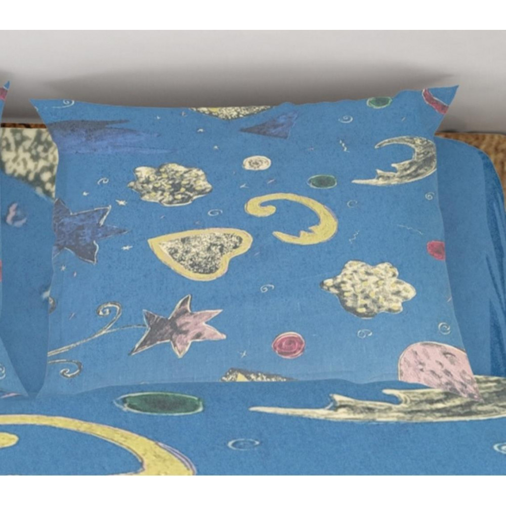 Μαξιλαροθήκη διαστάσεων 50Χ70 cm σχέδιο ραφής φάκελος 1 τεμ-Κατασκευασμένη από ύφασμα βαμβακερό 100 %, 144 Κλωστών, σε χαρούμενα και απαλά χρώματα, με μοντέρνες και σύγχρονες παραστάσεις για το κρεβάτι σας.