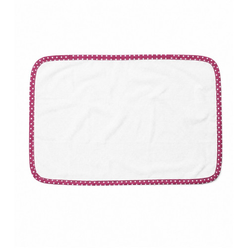 DIMcol Σελτεδάκι Αδιάβροχο bebe 50X80 Ροζ100% Cotton 3112040-PINK-DOTS