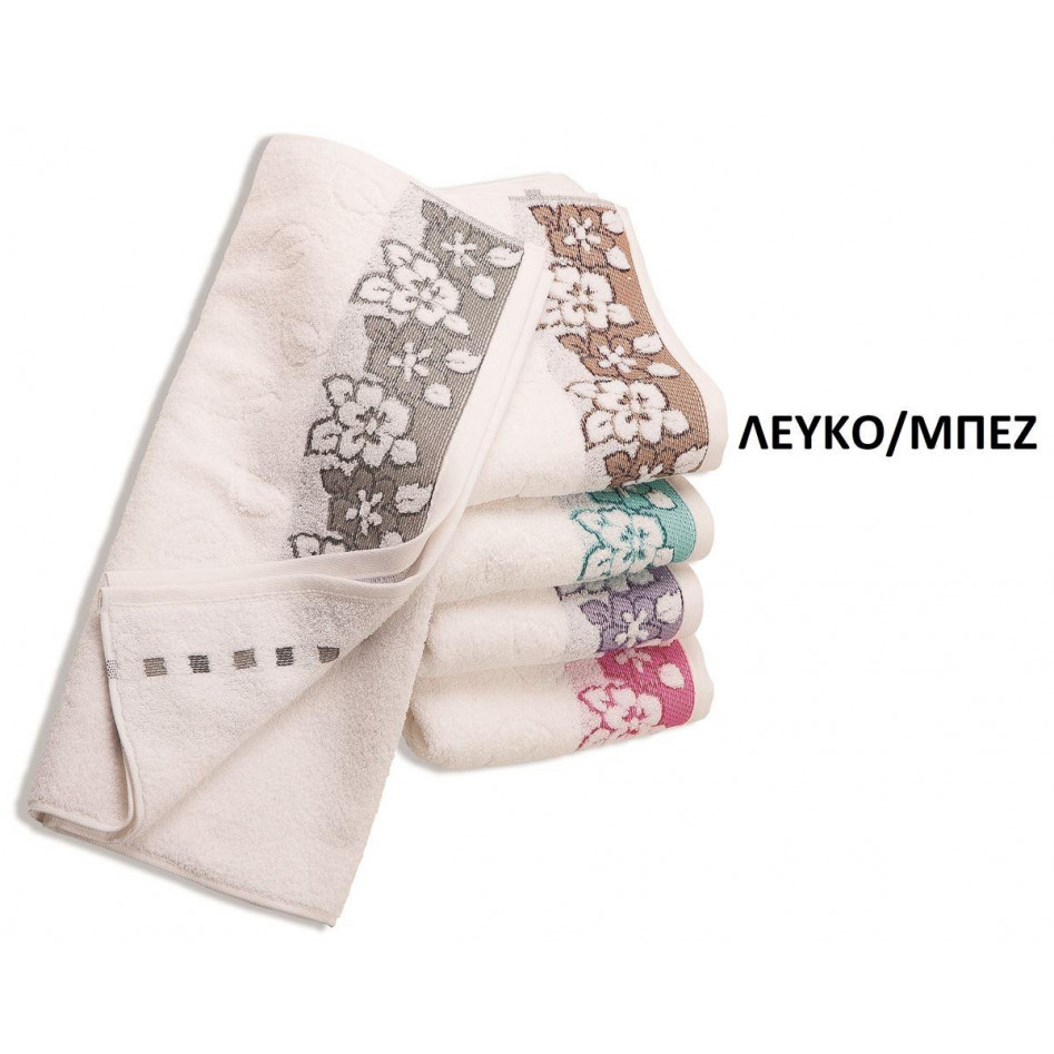 Η φωτογραφία δείχνει Πετσέτα ζακάρ με εξαιρετικά βαμβακερά νήματα Zero Twist υψηλής απορροφητικότητας-Συσκευασία Polybag