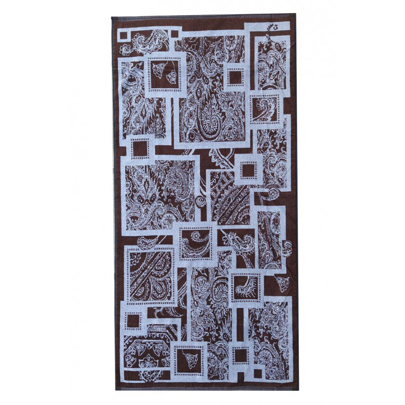 Πετσέτα Θαλάσσης Ζακάρ 75x150 Βελουτέ με νηματοβαφή, διπλής όψεως, κατασκευασμένη από απαλό ,απορροφητικό βαμβάκι 100%, βάρους 450 gsm, σε καλοκαιρινές παραστάσεις και χρώματα για τη παραλία.