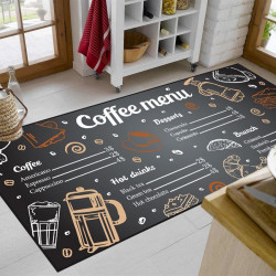ΧΑΛΑΚΙ ΚΟΥΖΙΝΑΣ Coffee Menu 263 67X150 Polyester 100%