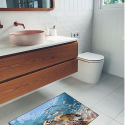 ΑΝΤΙΟΛΙΣΘΗΤΙΚΟ ΠΑΤΑΚΙ Sea Turtle 261 50X85 Polyester 100%