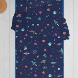 ΣΕΝΤΟΝΙΑ ΕΜΠΡΙΜΕ ΣΕΤ 2 τεμ kids Space 189 160Χ240 Blue Cotton 100%