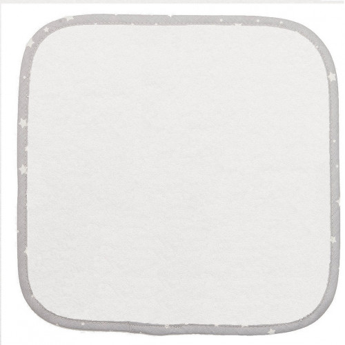 DIMcol ΛΑΒΕΤΕΣ ΩΜΟΥ ΒΡΕΦ Cotton 100% 30Χ30  05 ΛΕΥΚΟ/ΓΚΡΙ 1213512400000518