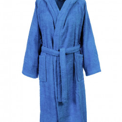 DIMCOL ΜΠΟΥΡΝΟΥΖΙ ΕΝΗΛ COTTON 100% ΚΟΥΚΟΥΛΑ 420 gr 3010 ΜΠΛΕ 
