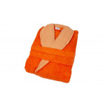 Μπουρνούζι με γιακά Δίχρωμο.