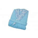 Μπουρνούζι με γιακά ζακάρ φάσα.