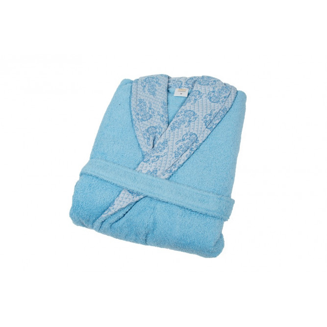 Μπουρνούζι με γιακά ζακάρ φάσα.