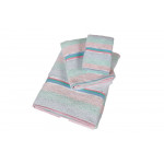 Πετσέτες Σετ 3 τεμαχίων βαμβάκι 100%,πλήρως απορροφητική που περιλαμβάνει:Πετσέτα 30Χ50 χεριών, Πετσέτα 50Χ90 προσώπου,Πετσέτα 100Χ150 σώματος.