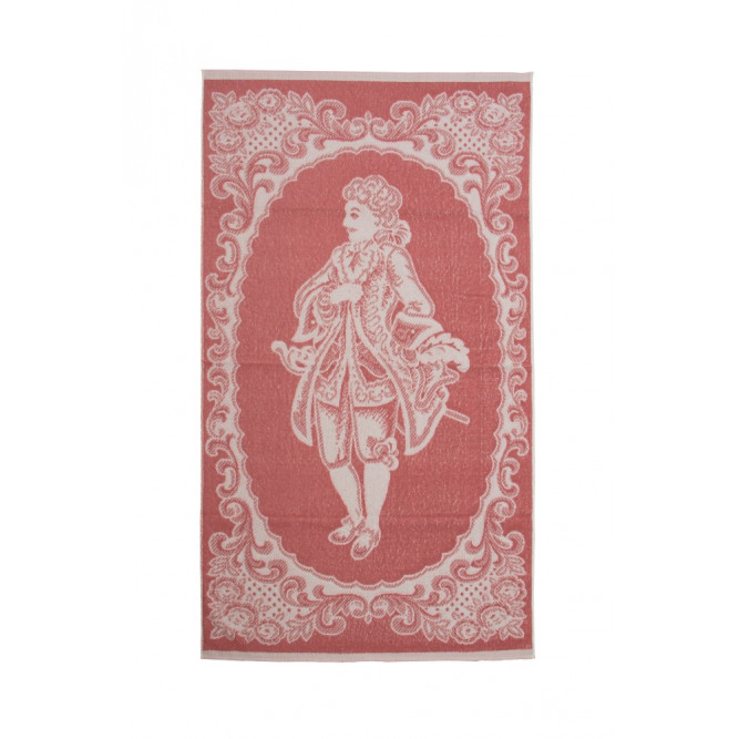 Πετσέτα μπάνιου Vintage ζακαρ από αγνό απορροφητικό βαμβάκι διαστάσεων 80Χ150 cm.