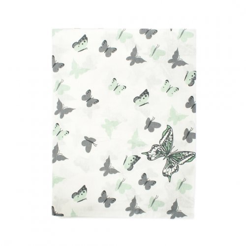 DIMcol ΠΑΝΑ ΧΑΣΕΣ ΒΡΕΦ Cotton 100% 80X80 Butterfly 57 Green 1914513607205781