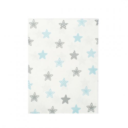 DIMcol ΠΑΝΑ ΧΑΣΕΣ ΒΡΕΦ Cotton 100% 80X80 Star 104 Sky blue 1914513607310482