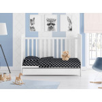 Βρεφική Παπλωματοθήκη Μονόχρωμη για παπλωματάκι κούνιας 120Χ160 cm, με φερμουάρ.