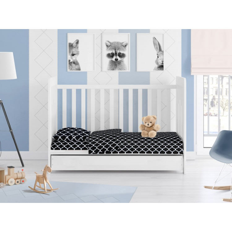 Βρεφικό Κατωσέντονο κούνιας διαστάσεων 70Χ140Χ15 cm με λάστιχο,1 τεμ.