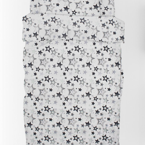 DIMcol ΣΕΝΤΟΝΙΑ ΕΜΠΡΙΜΕ ΣΕΤ 2 τεμ ΠΑΙΔ Cotton 100% 160Χ240 Star 121 Grey-Green 1925215207312188