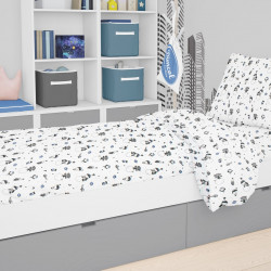 DIMcol ΠΑΠΛΩΜΑΤΟΘΗΚΗ ΕΜΠΡΙΜΕ ΠΑΙΔ Cotton 100% 160Χ240 Μικρός Πρίγκηπας 130 1925715209813000