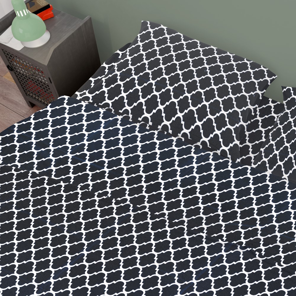 Σετ Σεντόνια 4 τεμαχίων King Size που περιέχει: Σεντόνια Flat 2 τεμ.