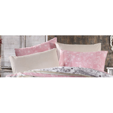 DIMcol ΜΑΞΙΛΑΡΟΘΗΚΗ ΕΜΠΡΙΜΕ ΕΝΗΛ Cott/Pol 70/30 50Χ70 Ιοκάστη 366 Pink