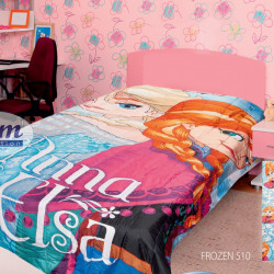 DISNEY DIMcol ΚΟΥΒΕΡΛΙ ΠΑΙΔ Microfiber 160Χ250 FROZEN 510 Digital Print 2120135300651099