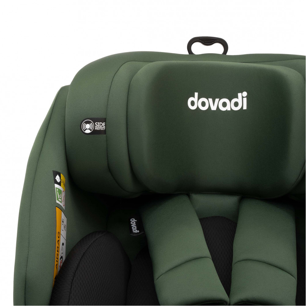 Η φωτογραφία δείχνει Κάθισμα Αυτοκινήτου iGo i-size 40-150cm Isofix 360° MidnightBlack :Απολαύστε τη μέγιστη ευελιξία, ασφάλεια και άνεση που προσφέρει το παιδικό κάθισμα αυτοκινήτου Dovadi iGo i-size.