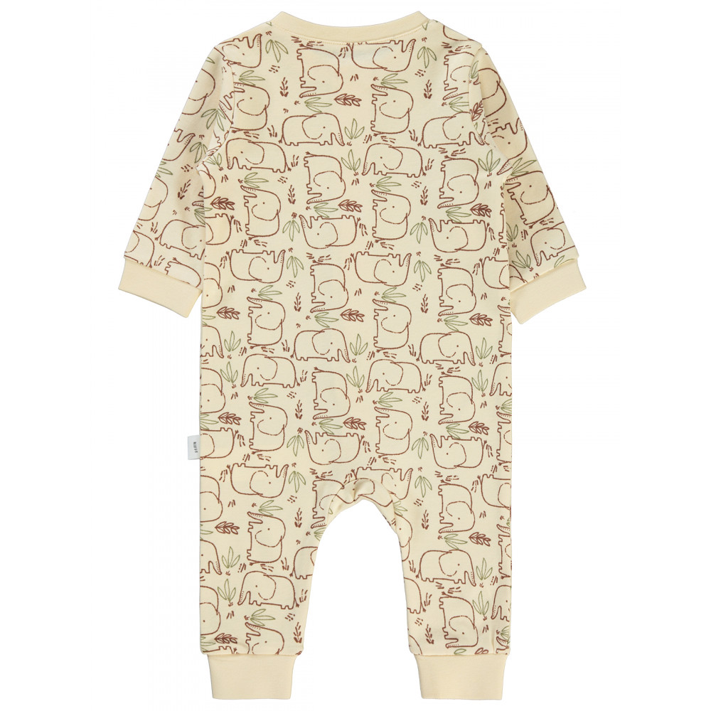 Η φωτογραφία δείχνει Ύφασμα - Υλικό:&nbsp;InterlockΜανίκι - Παντελόνι:&nbsp;Μποτάκια κάτωΤύπος γιακά:&nbsp;ΛαιμόκοψηΓένος:&nbsp;ΜωρόΑναλογία υφάσματος:&nbsp;(%100 βαμβάκι)