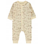 Η φωτογραφία δείχνει Ύφασμα - Υλικό:&nbsp;InterlockΜανίκι - Παντελόνι:&nbsp;Μποτάκια κάτωΤύπος γιακά:&nbsp;ΛαιμόκοψηΓένος:&nbsp;ΜωρόΑναλογία υφάσματος:&nbsp;(%100 βαμβάκι)