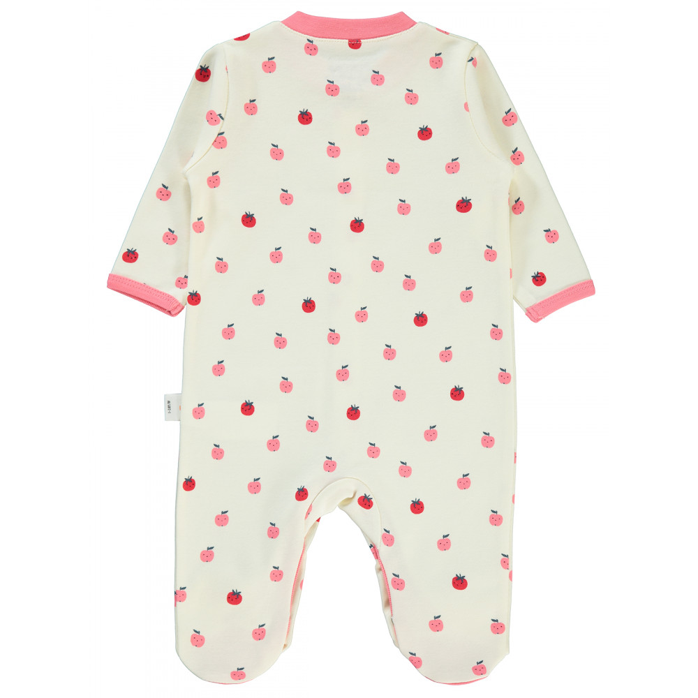 Η φωτογραφία δείχνει Ύφασμα - Υλικό:&nbsp;InterlockΜανίκι - Παντελόνι:&nbsp;Μποτάκια κάτωΤύπος γιακά:&nbsp;ΛαιμόκοψηΓένος:&nbsp;ΜωρόΑναλογία υφάσματος:&nbsp;(%100 βαμβάκι)