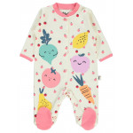 Η φωτογραφία δείχνει Ύφασμα - Υλικό:&nbsp;InterlockΜανίκι - Παντελόνι:&nbsp;Μποτάκια κάτωΤύπος γιακά:&nbsp;ΛαιμόκοψηΓένος:&nbsp;ΜωρόΑναλογία υφάσματος:&nbsp;(%100 βαμβάκι)