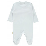 Ύφασμα - Υλικό:&nbsp;InterlockΜανίκι - Παντελόνι:&nbsp;Μποτάκια κάτωΤύπος γιακά:&nbsp;ΛαιμόκοψηΓένος:&nbsp;ΜωρόΑναλογία υφάσματος:&nbsp;(%100 βαμβάκι)