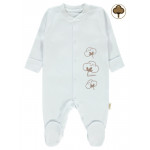 Ύφασμα - Υλικό:&nbsp;InterlockΜανίκι - Παντελόνι:&nbsp;Μποτάκια κάτωΤύπος γιακά:&nbsp;ΛαιμόκοψηΓένος:&nbsp;ΜωρόΑναλογία υφάσματος:&nbsp;(%100 βαμβάκι)