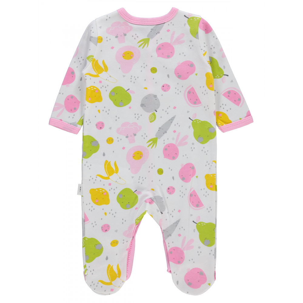 Ύφασμα - Υλικό:&nbsp;InterlockΜανίκι - Παντελόνι:&nbsp;Μποτάκια κάτωΤύπος γιακά:&nbsp;ΛαιμόκοψηΓένος:&nbsp;ΜωρόΑναλογία υφάσματος:&nbsp;(%100 βαμβάκι)