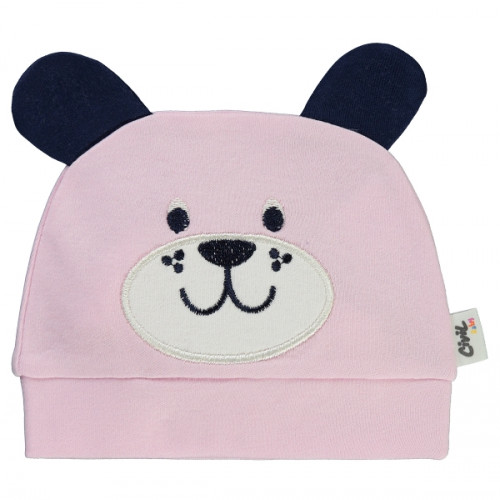 CIVIL KIDS ΒΡΕΦΙΚΟ ΣΚΟΥΦΑΚΙ ΒΑΜΒΑΚΕΡΟ ΡΟΖ 1058701807SS-PINK