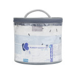 Η φωτογραφία δείχνει KIKKA BOO ΚΑΛΑΘΙΑ ΑΠΟΘΗΚΕΥΣΗΣ ΒΡΕΦΙΚΩΝ ΕΙΔΩΝ ΣΕΤ 2ΤΕΜ 18CM &14CM BEAR WITH ME BLUE.