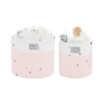 KIKKA BOO ΚΑΛΑΘΙΑ ΑΠΟΘΗΚΕΥΣΗΣ ΒΡΕΦΙΚΩΝ ΕΙΔΩΝ ΣΕΤ 2ΤΕΜ 22CM & 18CM BEAR WITH ME PINK.