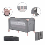 CANGAROO ΠΑΡΚΟΚΡΕΒΑΤΟ 2 ΕΠΙΠΕΔΩΝ ΠΤΥΣΣΟΜΕΝΟ SKYGLOW ΚΑΤΑΛΛΗΛΟ ΓΙΑ ΥΠΝΟ ΚΑΙ ΠΑΙΧΝΙΔΙ ΓΙΑ ΠΑΙΔΙΑ ΜΕ ΜΕΓΙΣΤΟ ΒΑΡΟΣ ΤΑ 14 ΚΙΛΑΤο σετ περιλαμβάνει:Τσάντα αποθήκευσης και μεταφοράςΣτρώμα πάχους 1,5 cm κατάλληλο για παιχνίδι μόνοΑφαιρούμενο 2 επίπεδο με φερμουάρ2 κρεμαστούς κρίκουςΥπάρχουν 2 ρόδες με πώματ