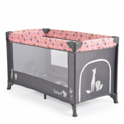 ΠΑΡΚΟΚΡΕΒΑΤΟ 1 ΕΠΙΠΕΔΟΥ CANGAROO SAFARI PINK 3800146248635