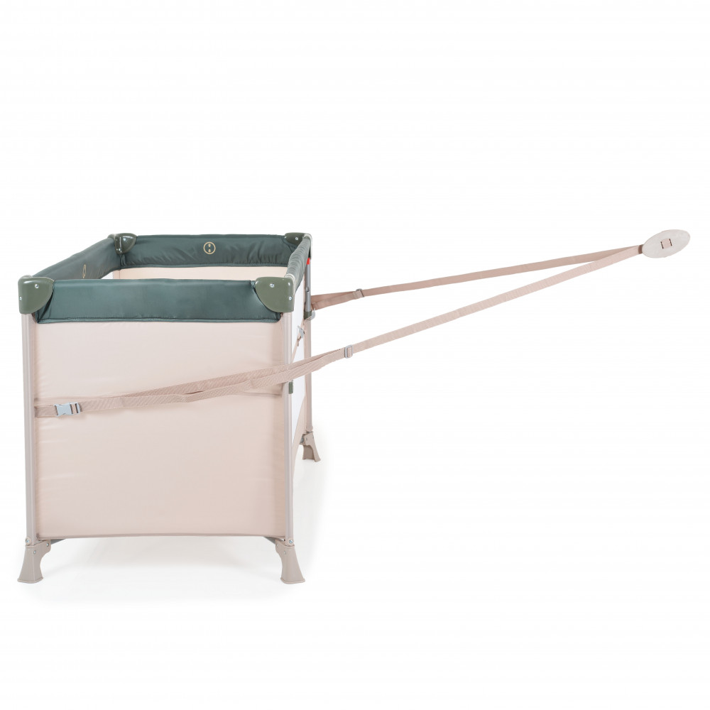 Η φωτογραφία δείχνει ﻿Πτυσσόμενο παρκοκρέβατο της εταιρείας Cangaroo.