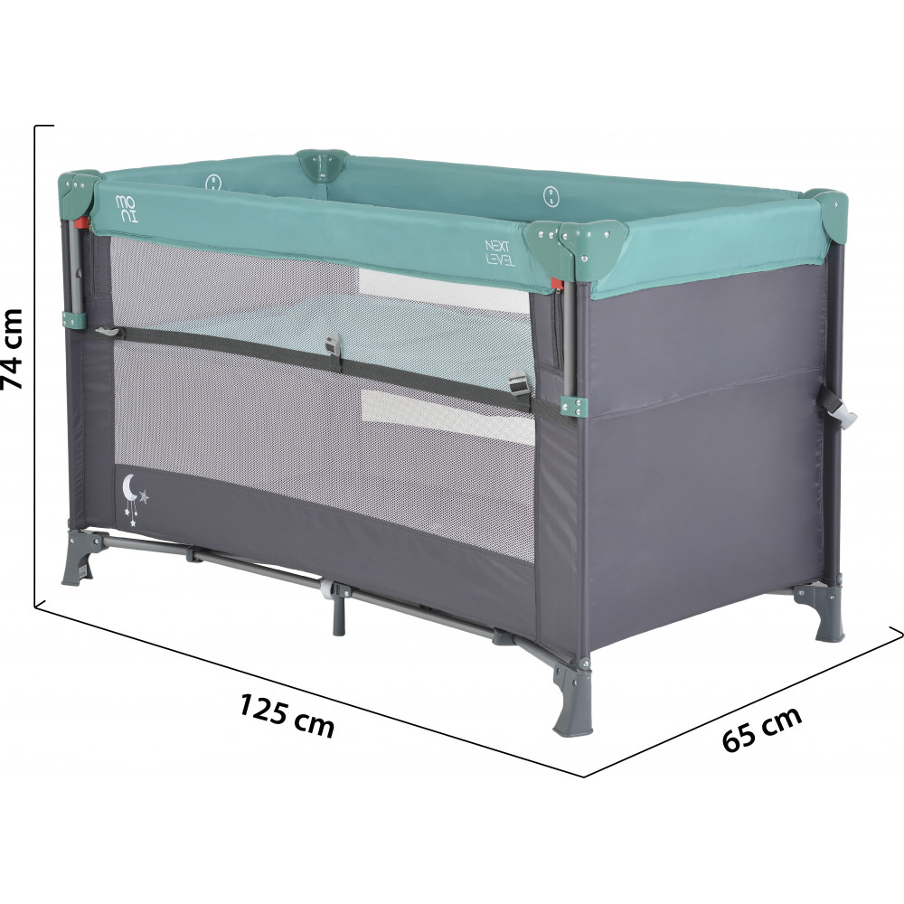Η φωτογραφία δείχνει ﻿Πτυσσόμενο παρκοκρέβατο της εταιρείας Cangaroo.