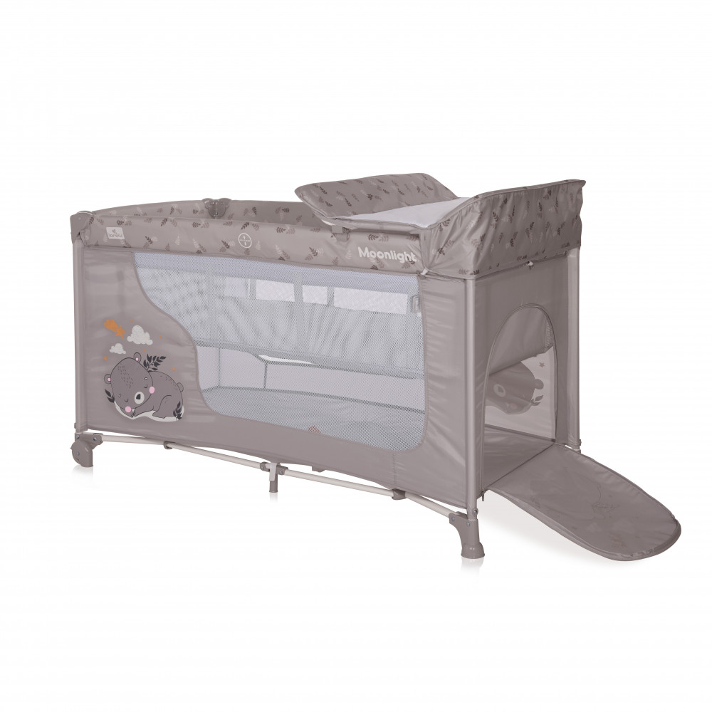 ΠΑΡΚΟΚΡΕΒΑΤΟ 2 ΕΠΙΠΕΔΩΝ ΤΗΣ ΕΤΑΙΡΕΙΑΣ LORELLI ΜΕ ΑΦΑΙΡΟΥΜΕΝΗ ΑΛΛΑΞΙΕΡΑΑΝΑΛΥΤΙΚΑ ΧΑΡΑΚΤΗΡΙΣΤΙΚΑ:Δεύτερο επίπεδο με φερμουάρ&nbsp;Ρόδες απο την μία μεριά για εύκολη μετακίνησηΑλλαξιέρα για αλλαγή πάναςΣτρώμα κατάλληλο μόνο για παιχνίδιΠλευρικό άνοιγμα με φερμουάρΠτυσσόμενο στο μικρό μέγεθοςΣύστημα απο