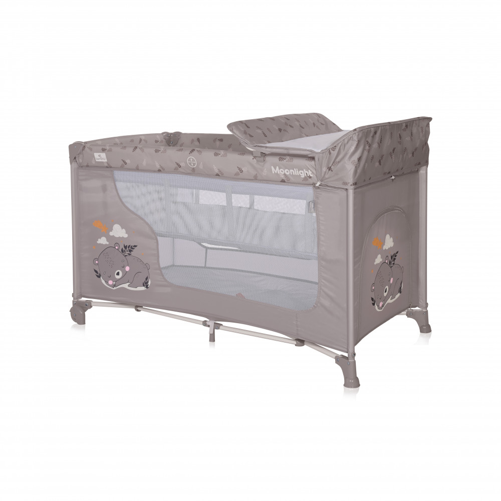 ΠΑΡΚΟΚΡΕΒΑΤΟ 2 ΕΠΙΠΕΔΩΝ ΤΗΣ ΕΤΑΙΡΕΙΑΣ LORELLI ΜΕ ΑΦΑΙΡΟΥΜΕΝΗ ΑΛΛΑΞΙΕΡΑΑΝΑΛΥΤΙΚΑ ΧΑΡΑΚΤΗΡΙΣΤΙΚΑ:Δεύτερο επίπεδο με φερμουάρ&nbsp;Ρόδες απο την μία μεριά για εύκολη μετακίνησηΑλλαξιέρα για αλλαγή πάναςΣτρώμα κατάλληλο μόνο για παιχνίδιΠλευρικό άνοιγμα με φερμουάρΠτυσσόμενο στο μικρό μέγεθοςΣύστημα απο