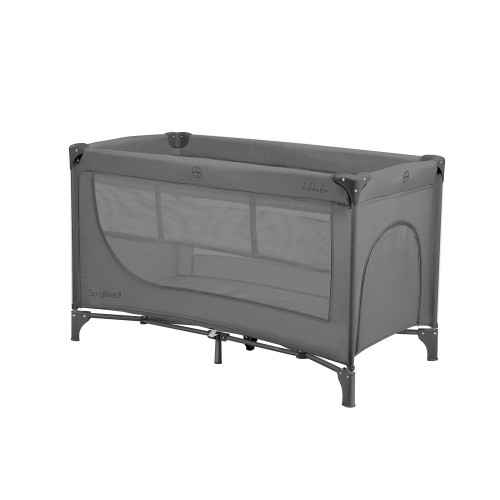 KIKKA BOO ΠΑΡΚΟΚΡΕΒΑΤΟ 2 ΕΠΙΠΕΔΩΝ SO GIFTED GREY 31003010137